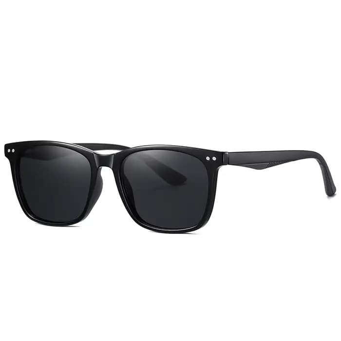 Femmes rétro extérieur lunettes de soleil polarisées pour hommes mode Transparent coréen carré fille conduite