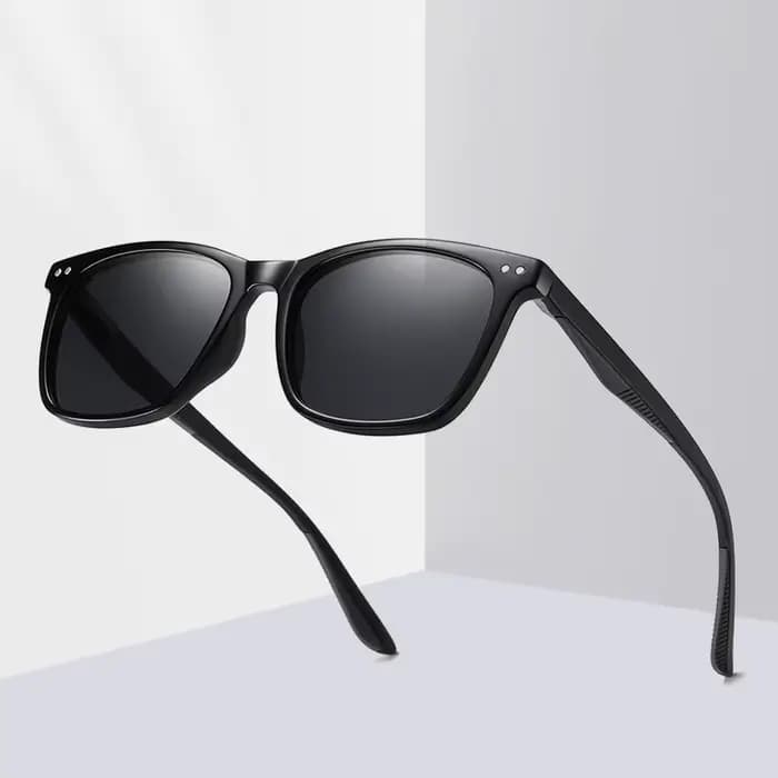 Femmes rétro extérieur lunettes de soleil polarisées pour hommes mode Transparent coréen carré fille conduite