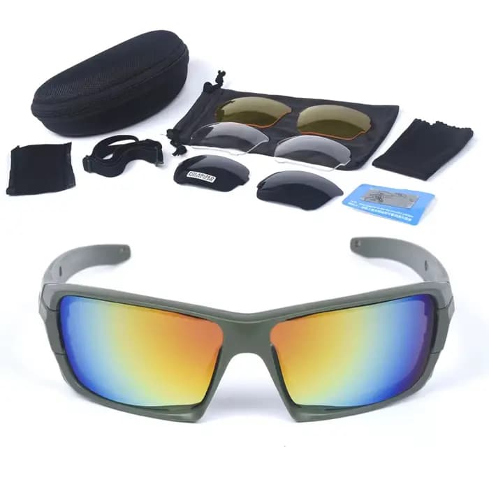 Lunettes tactiques polarisées de Sport