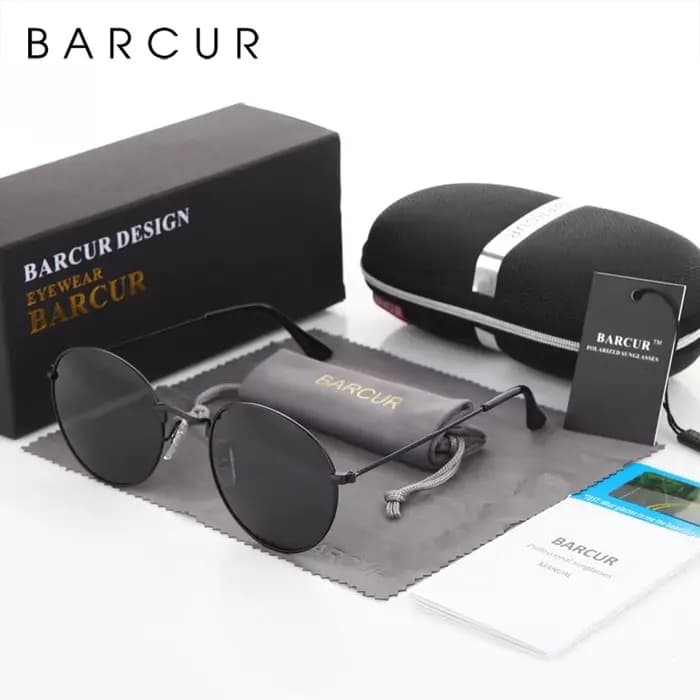 Lunettes de soleil rondes pour hommes et femmes