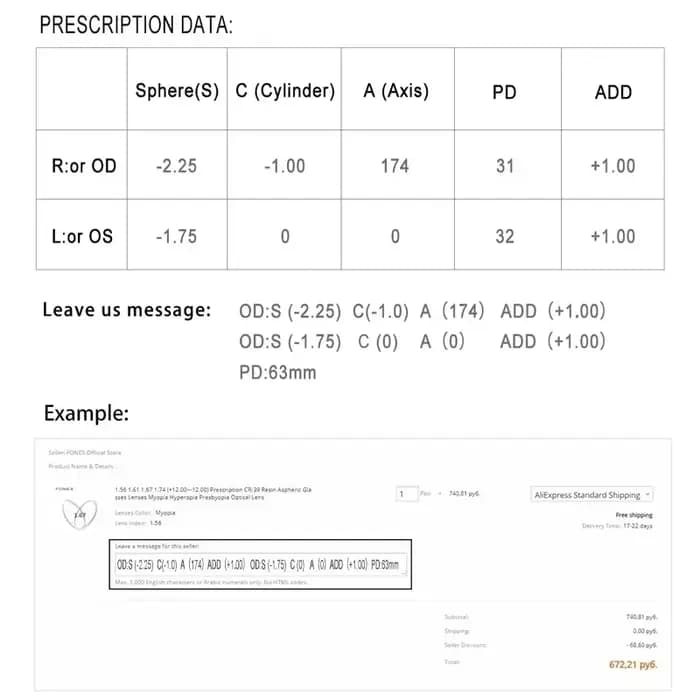 Haute qualité 1.56 1.61 1.67 Prescription vert enduit CR-39 résine asphérique lunettes lentilles myopie hypermétropie presbytie lentille