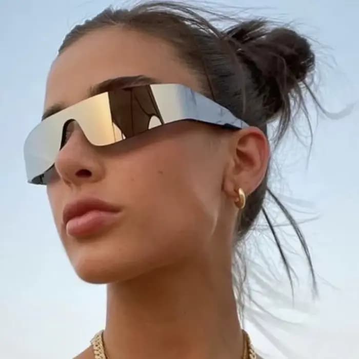 Lunettes de soleil Steampunk pour hommes et femmes