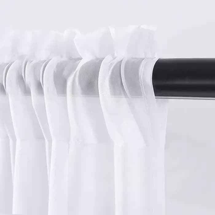 1 pièce Rideaux modernes unis imperméables pour extérieur, jardin, patio, gazebo, terrasse, balcon, porche, auvent de piscine et protection solaire