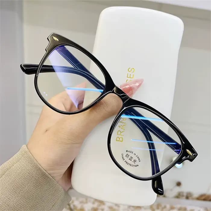 Lunettes de myopie finies transparentes femmes hommes étudiant Prescription