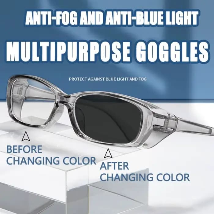 Lunettes de cyclisme rétro photochromiques anti-éclaboussures