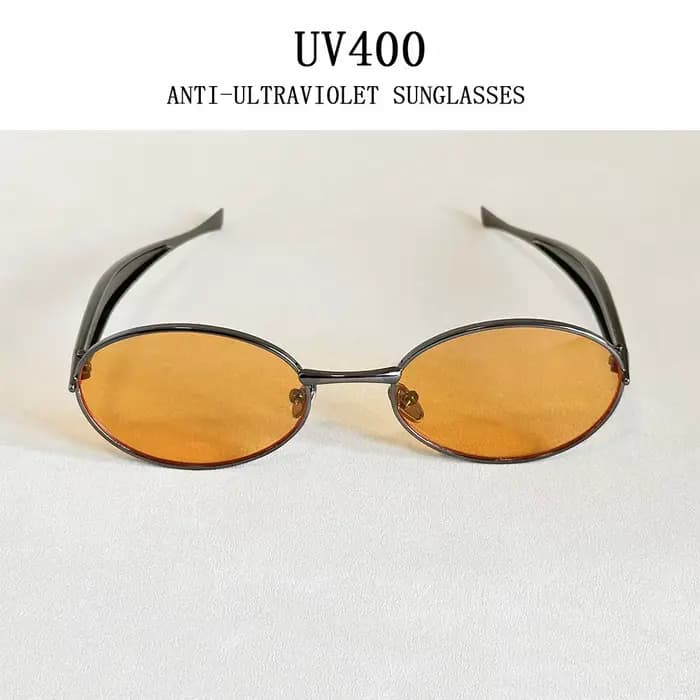 Lunettes De Soleil ovales femmes à la mode 2025 luxe Vintage