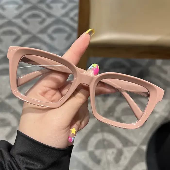 KLASSNUM lunettes à lentilles claires rétro