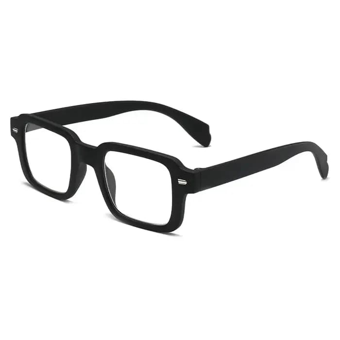 Nouveau cadre de lunettes carré en plastique mode hommes