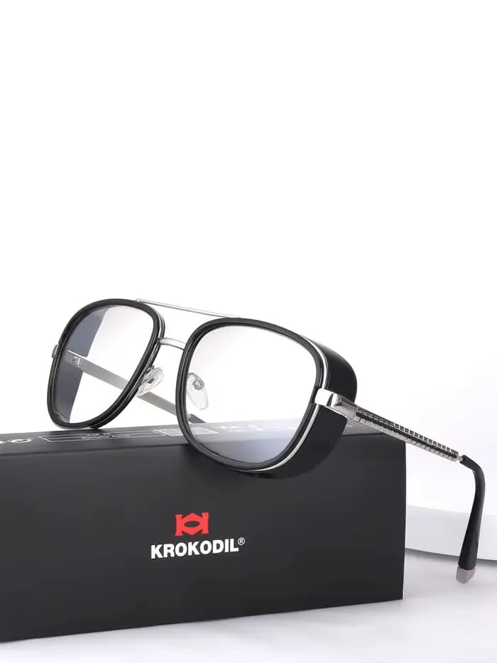 Tony Stark lunettes de soleil homme femme Steampunk