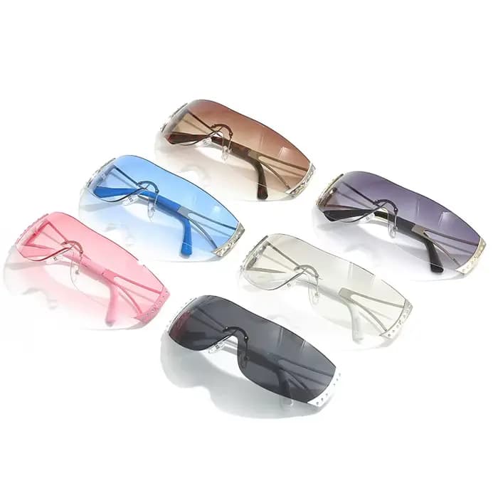 Lunettes de soleil rondes rétro pour hommes et femmes