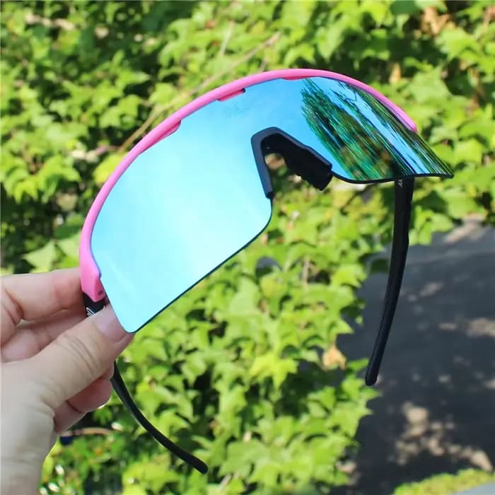 Lunettes de cyclisme néon