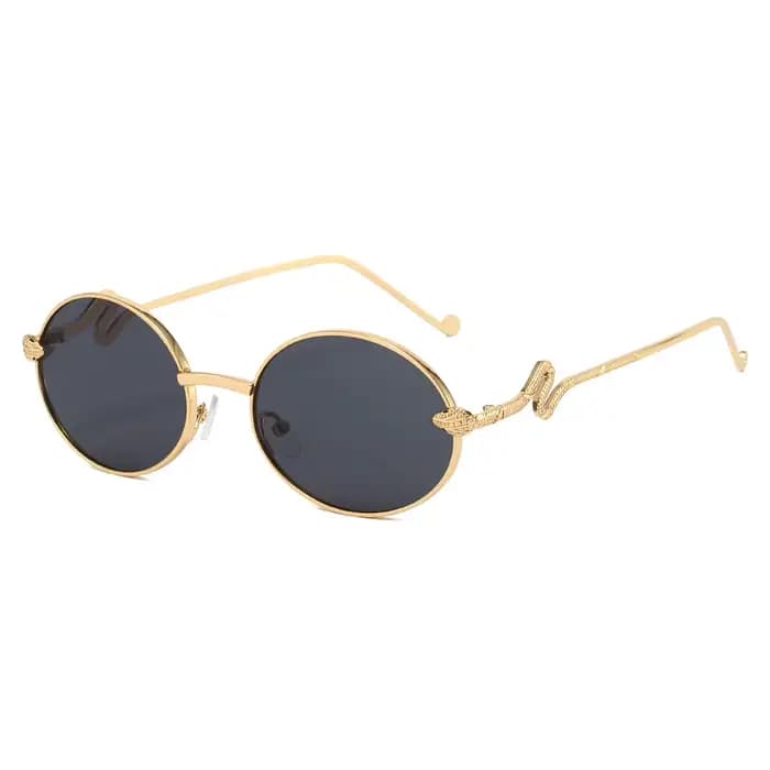 2025 marque serpent lunettes de soleil femmes de luxe ovale Cool