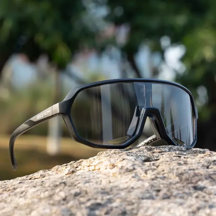 Lunettes photochromiques de cyclisme pour homme et femme