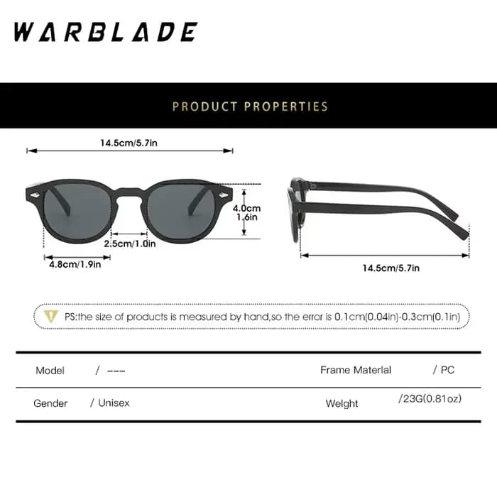 Lunettes de soleil rondes Vintage simples pour femmes et hommes