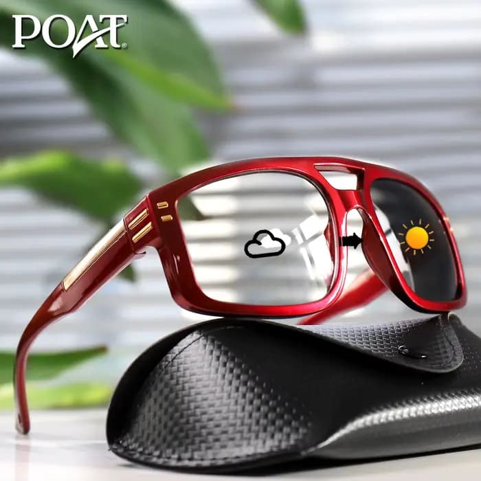 Lunettes de soleil photochromiques décontractées pour hommes et femmes
