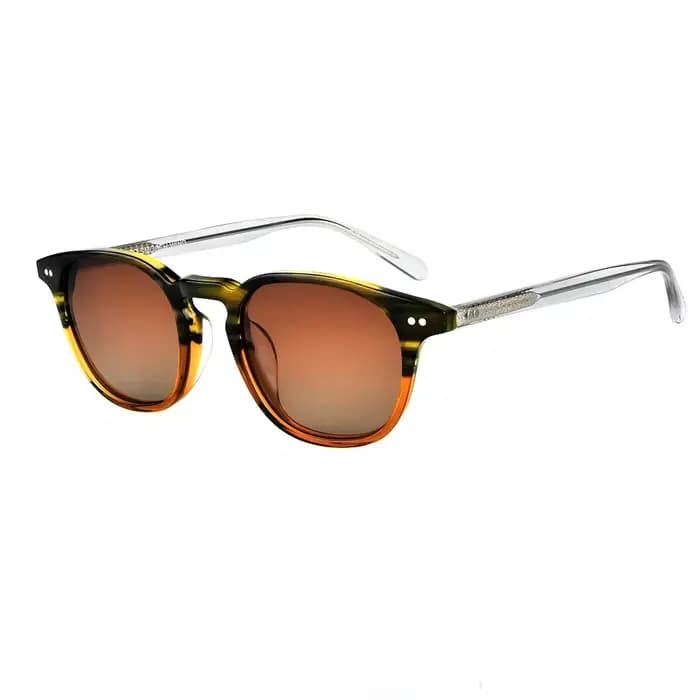 Marque Design hommes carré lunettes de soleil polarisées mode conduite en plein air