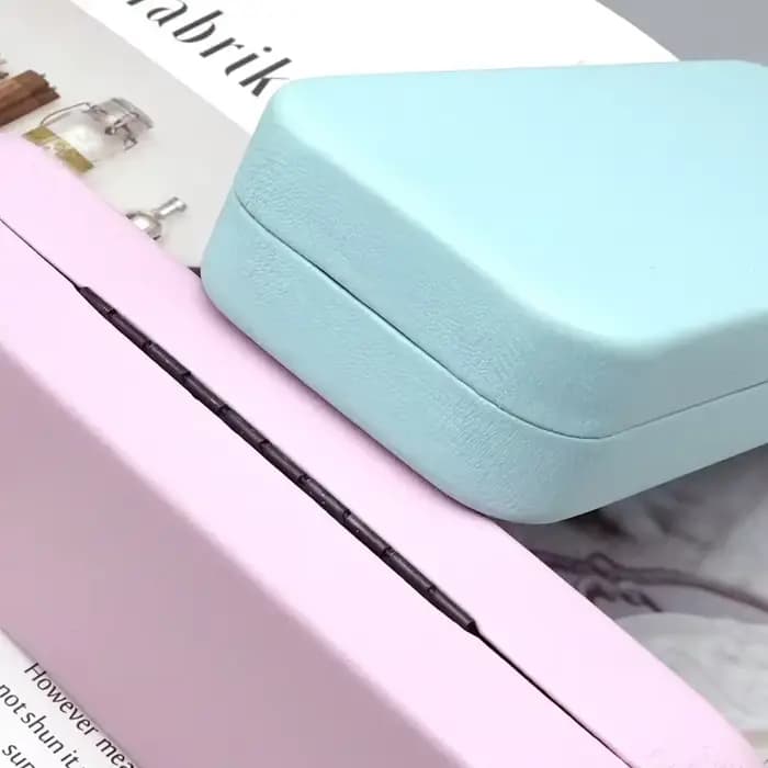 Étui à lunettes en lin à coque rigide pour hommes et femmes