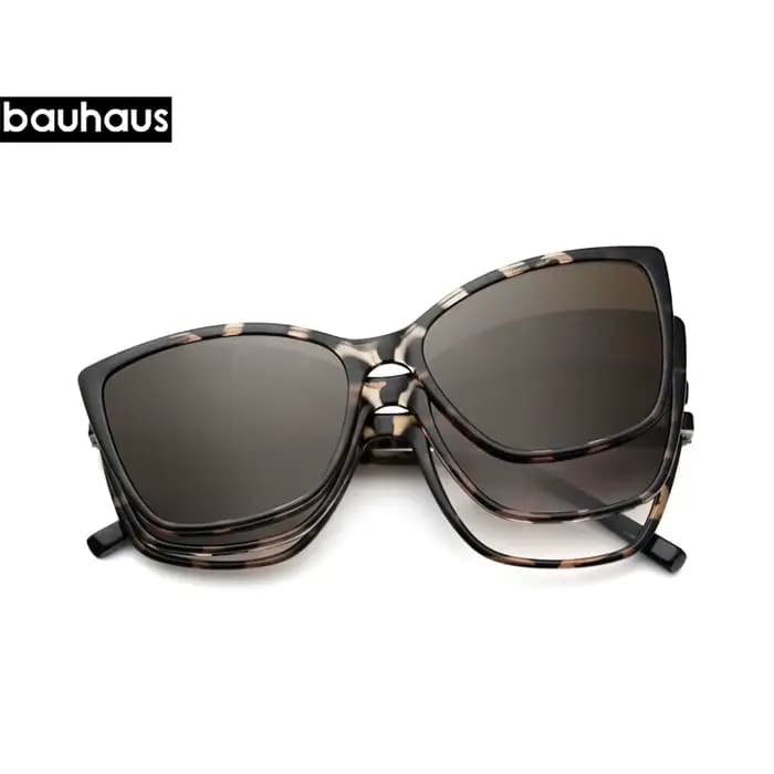 X3186 pince magnétique sur lunettes de soleil femme Ultem optique papillon