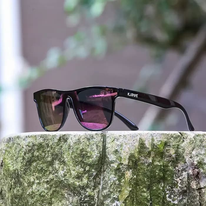 KAROS lunettes de soleil polarisées pour hommes femmes carré surdimensionné Anti-éblouissement conduite