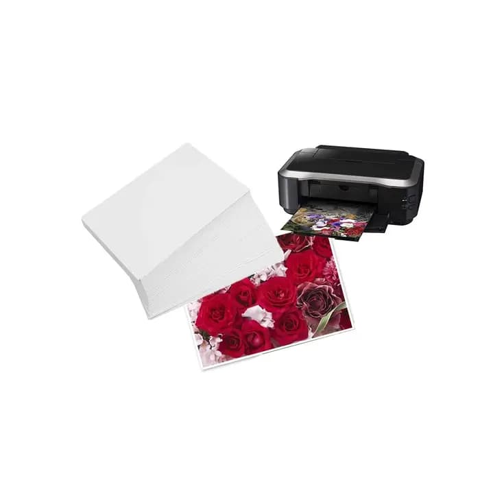 100 feuilles de papier Photo, papier Photo brillant de qualité supérieure 4 "x 6", papier Photo 200 g/m2, papier de brochure d'imprimante brillant, fournitures de bureau