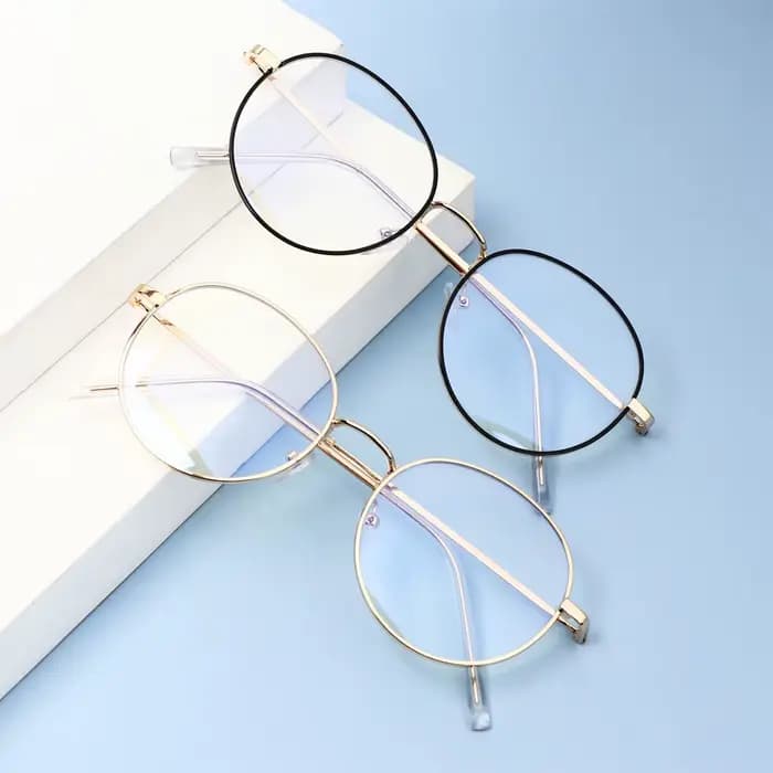 Lunettes anti-lumière bleue, cloutées, miroir plat, monture carrée, luxe, pour ordinateur