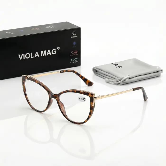 Lunettes de lecture vintage œil de chat VIOLA MAG