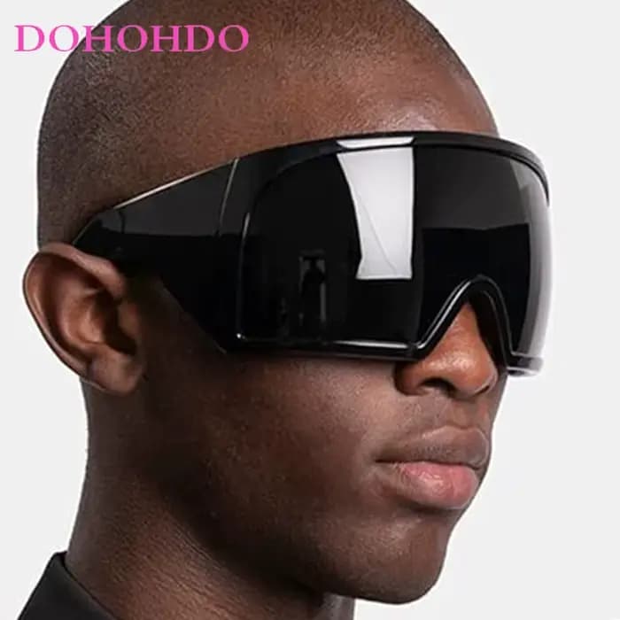 DOBathroom-Lunettes de soleil à grand cadre pour hommes et femmes