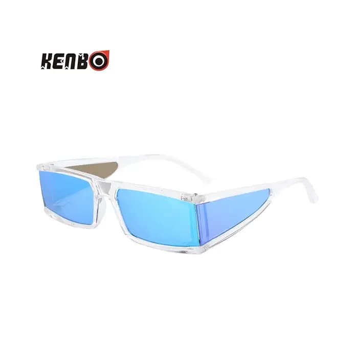 Kenbo-Lunettes de soleil rétro à monture étroite pour hommes et femmes