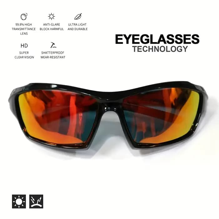 1/3 pièces sport lunettes de soleil polarisées pour hommes léger Vision nocturne