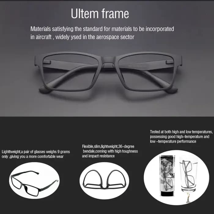 Lunettes de soleil à clip miroir pour hommes