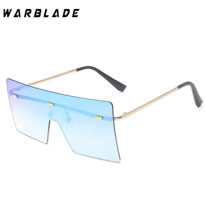 WarBLade – lunettes De soleil Vintage pour femmes et hommes