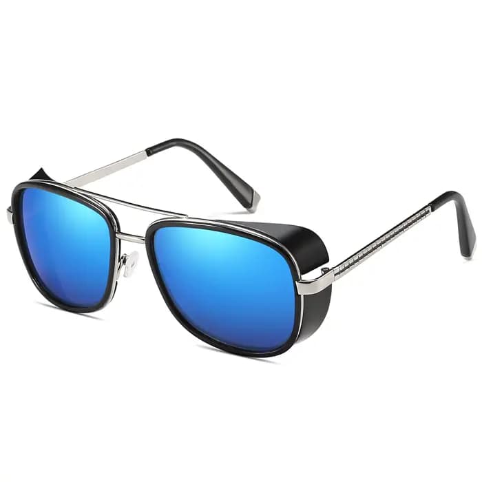 Lunettes de soleil Tony Stark à monture métallique