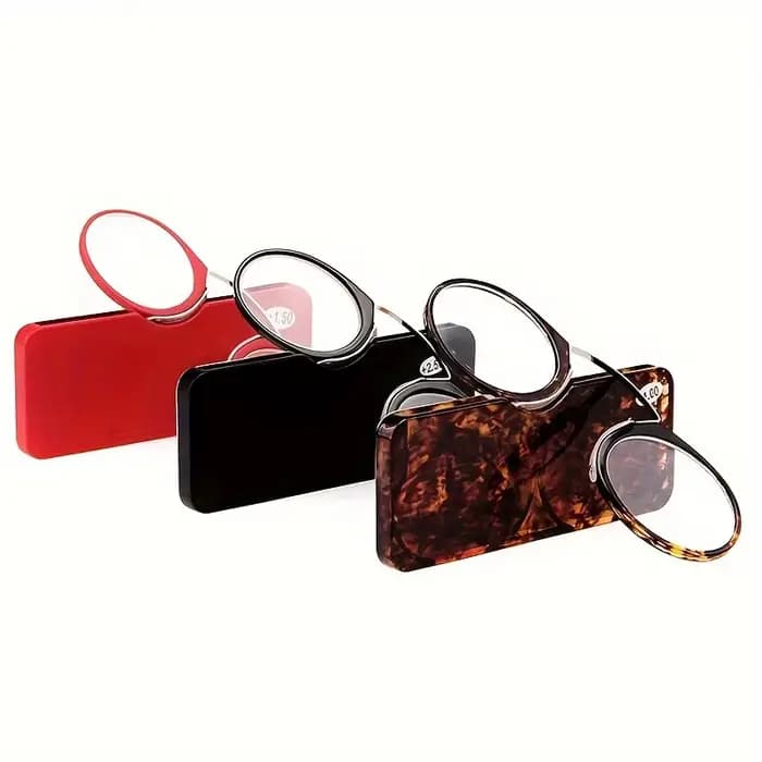 Mini lunettes de lecture hommes femmes lunettes de prescription sans favoris