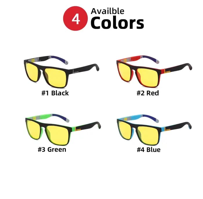 Lunettes de soleil polarisées pour Vision nocturne