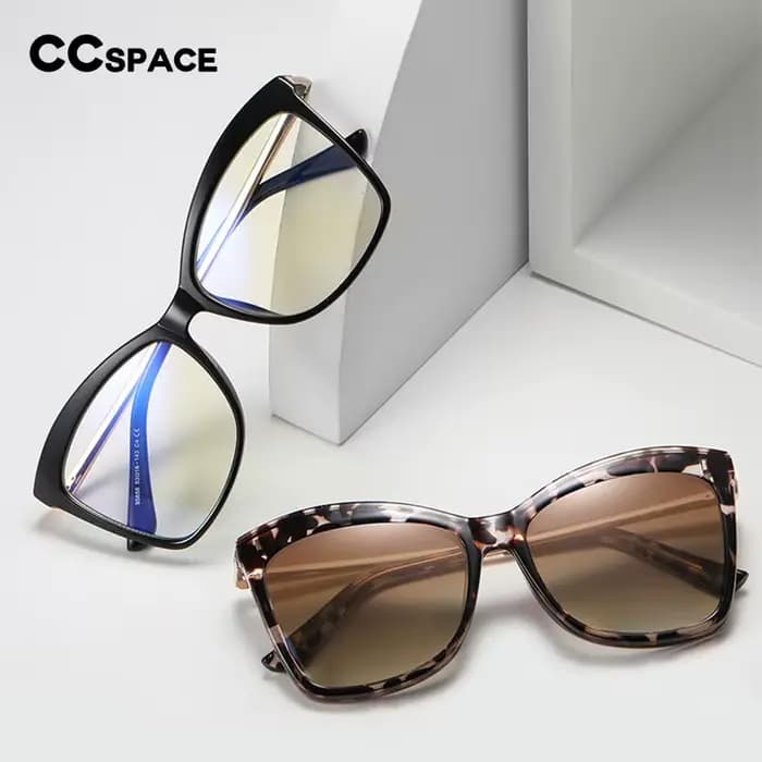 Clip magnétique lunettes femmes montures