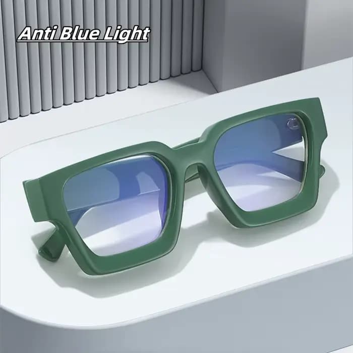 Lunettes carrées de marque pour hommes