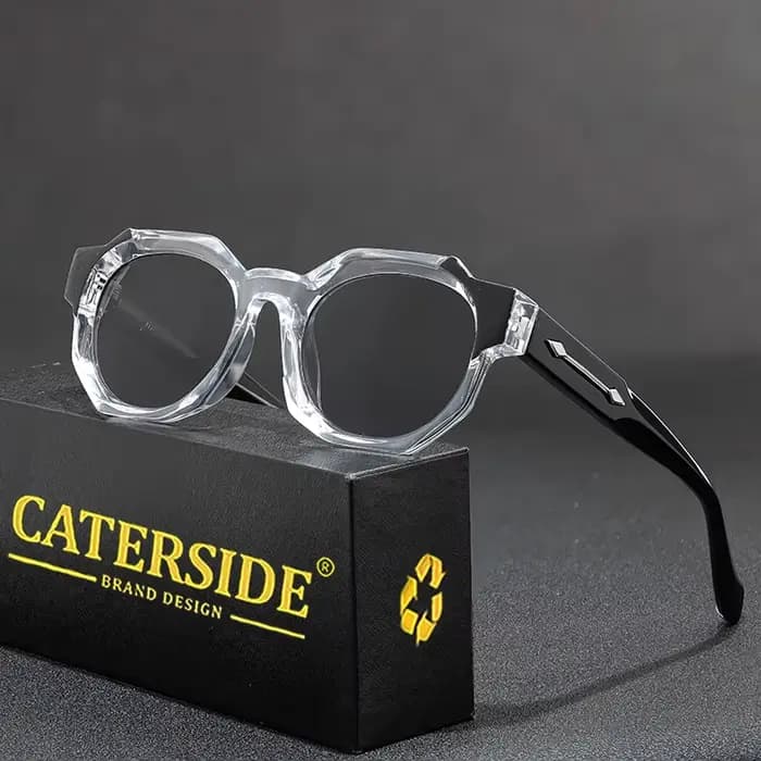 Lunettes de soleil carrées punk pour hommes et femmes