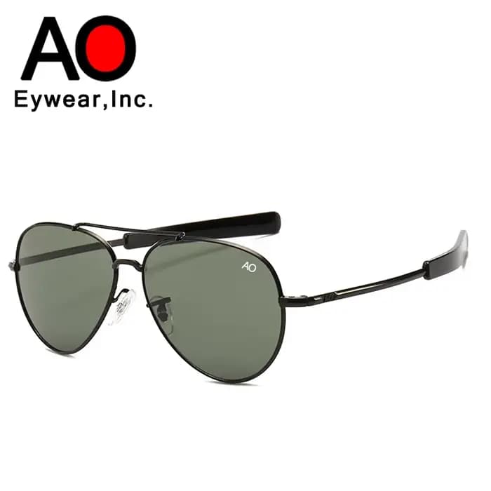 AO Aviation-Lunettes de soleil rétro pour hommes et femmes