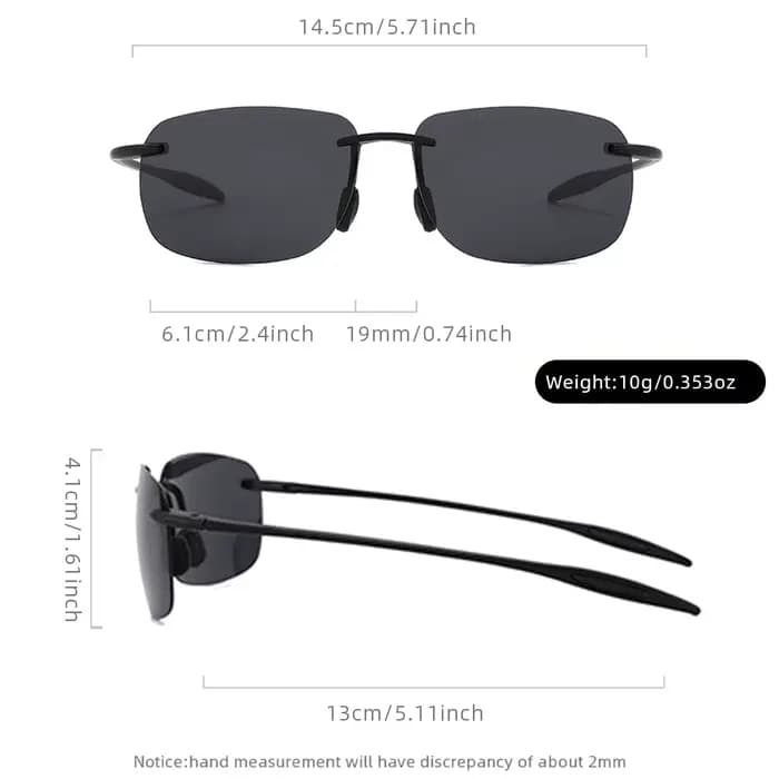 Lunettes de soleil ultralégères TR90 pour hommes et femmes