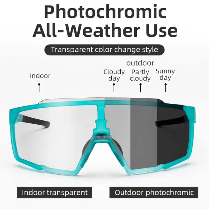 ROCKBROS lunettes de cyclisme verres polarisés/photochromiques lunettes de soleil de vélo hommes femmes lunettes lunettes sport vtt lunettes de cyclisme sur route