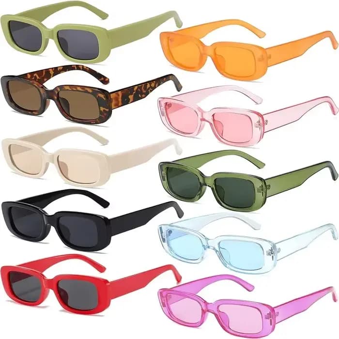 Mode classique rouge lunettes de soleil lentille hommes dames femmes rétro Vintage UV400