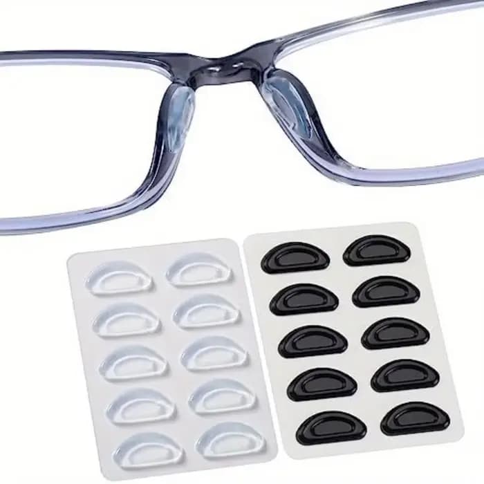 Coussinets de nez pour lunettes