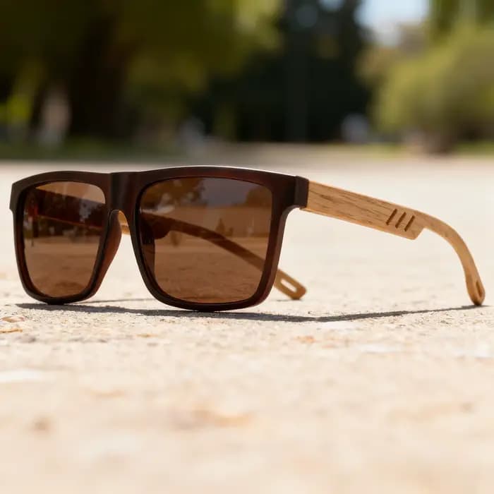 Nouvelles lunettes de soleil carrées à la mode