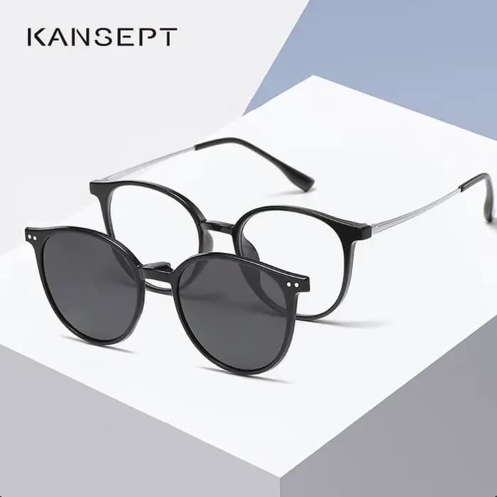 O-Q CLUB réinitialisation magnétique sur lunettes femmes conduite ycin ised ronde optique myopie