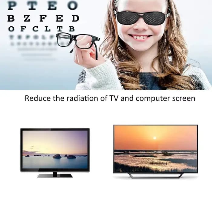 Lunettes d'exercice pour la vue