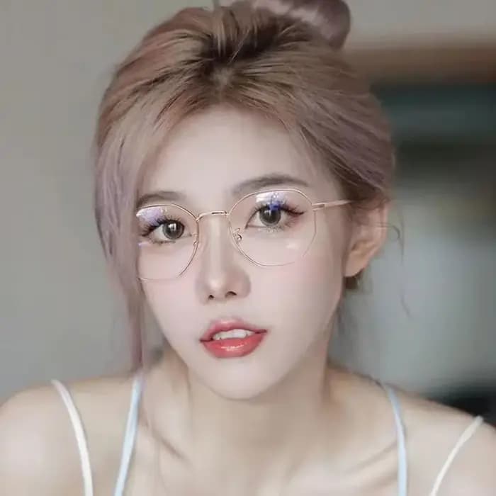 Lunettes de myopie de luxe classiques Vintage Anti-lumière bleue