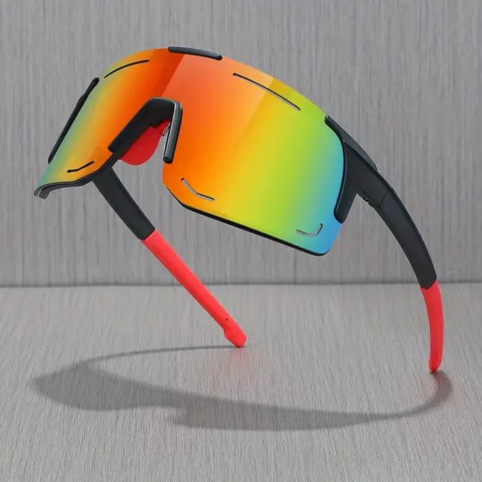 Lunettes de soleil de sport enveloppantes pour femmes et hommes