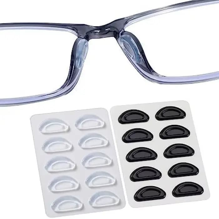Plaquettes nasales antidérapantes en Silicone