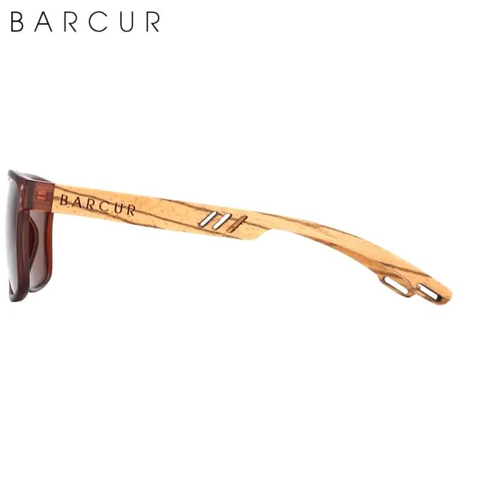 BARCUR Design – lunettes de soleil en bois pour hommes et femmes