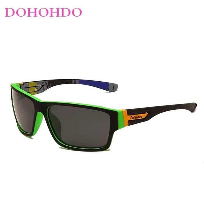 DOHOHDO nouveau classique rétro lunettes de soleil polarisées hommes carré conduite